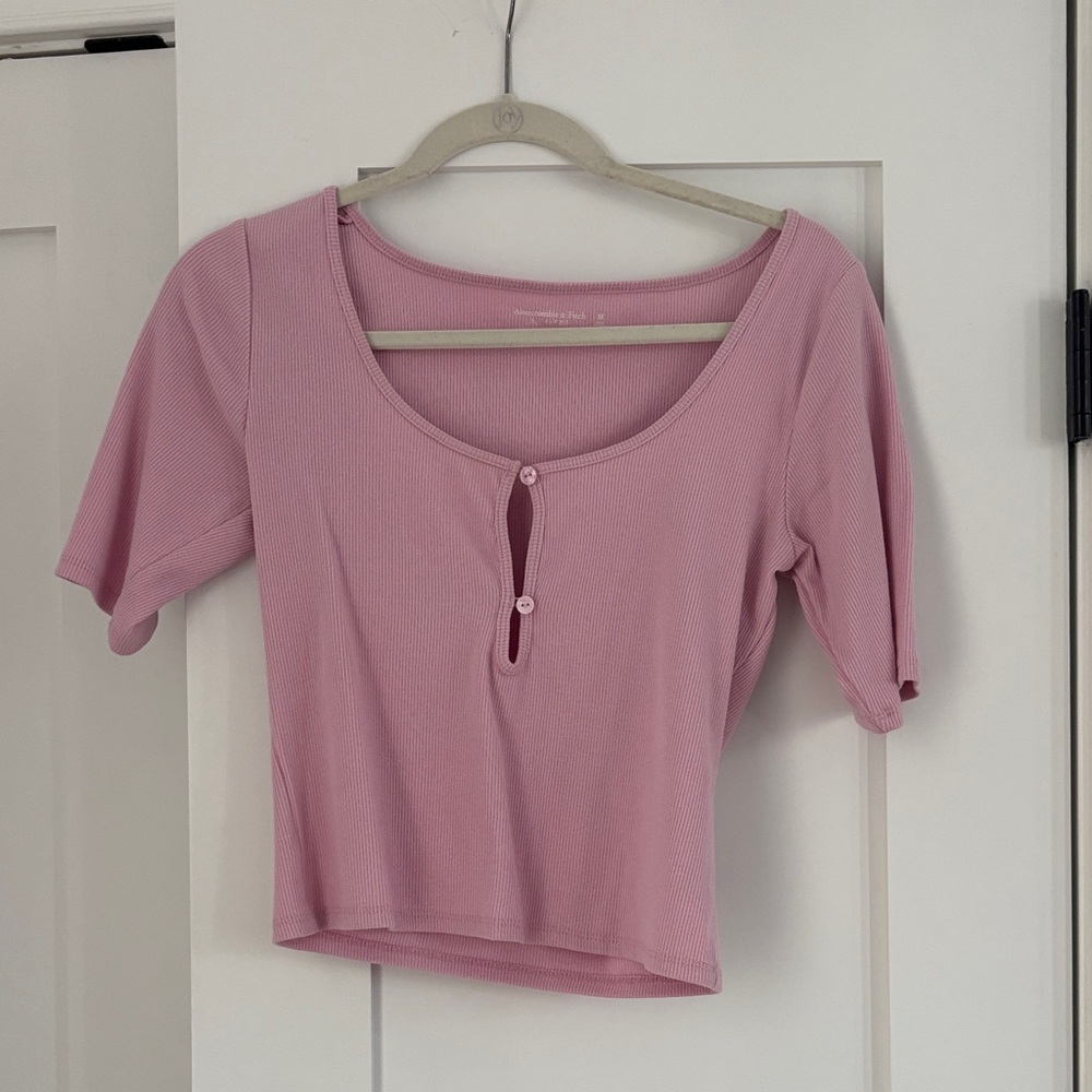 Abercrombie & Fitch Mauve Blouse